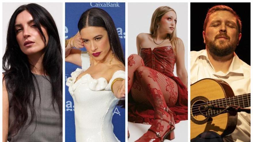 a Paloma, Abril y Alejandro Hurtado: cuatro alicantinos en el podio de la música nacional