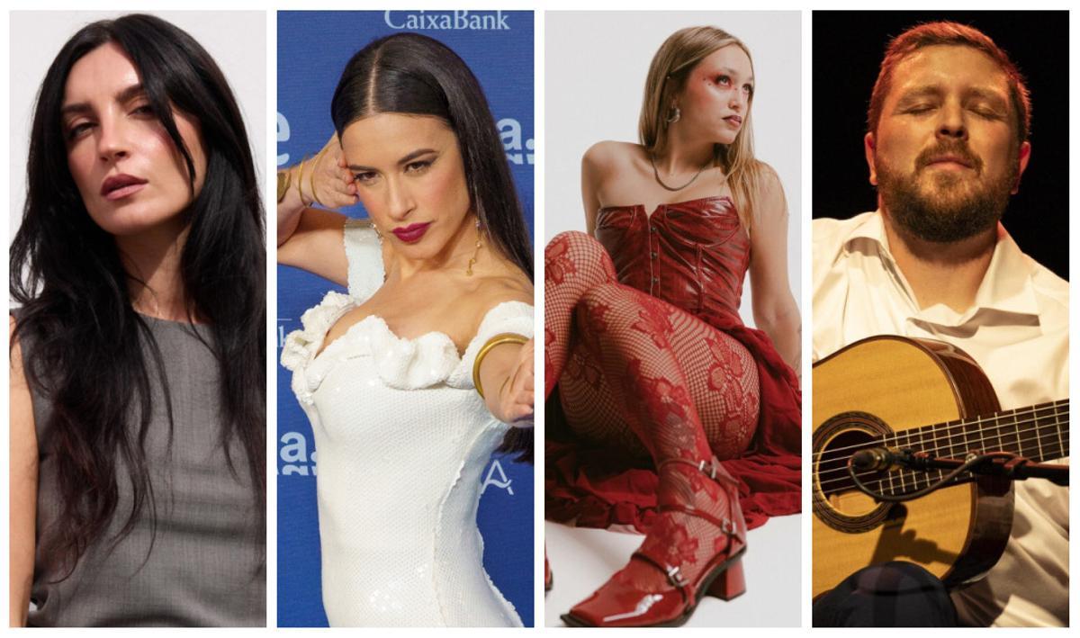 La Tania, Blanca Paloma, Abril y Alejandro Hurtado; nominados a los premios de la Academia de la Música