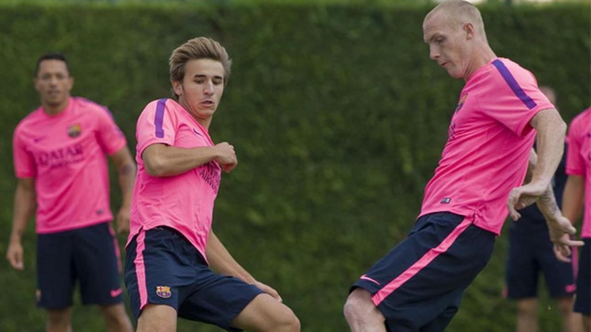 El Barça prepara ya el encuentro liguero ante el Elche