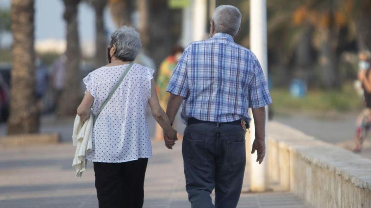 Una pareja de jubilados