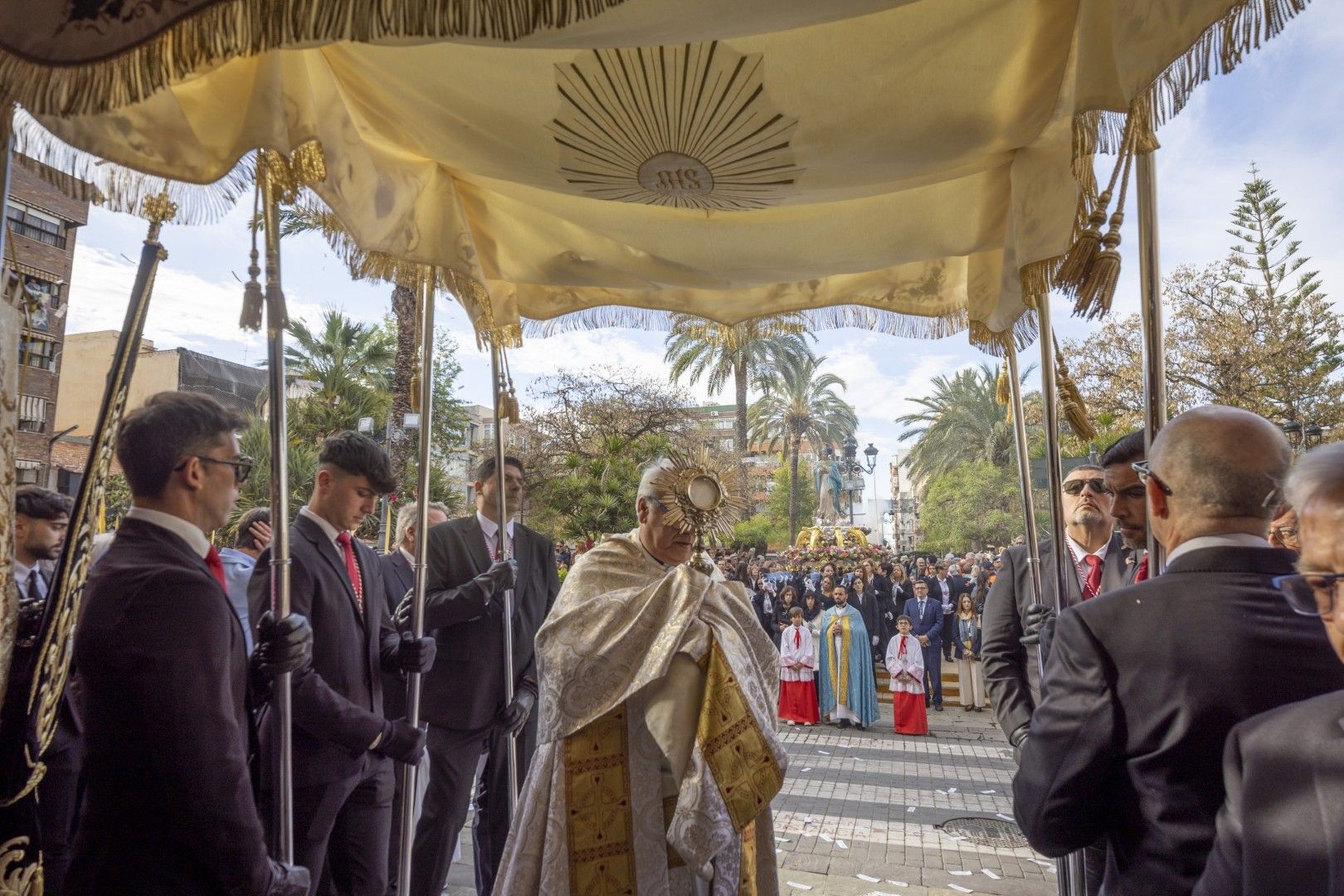 Las imágenes de la procesión del Encuentro del Domingo de Resurrección en Torrevieja