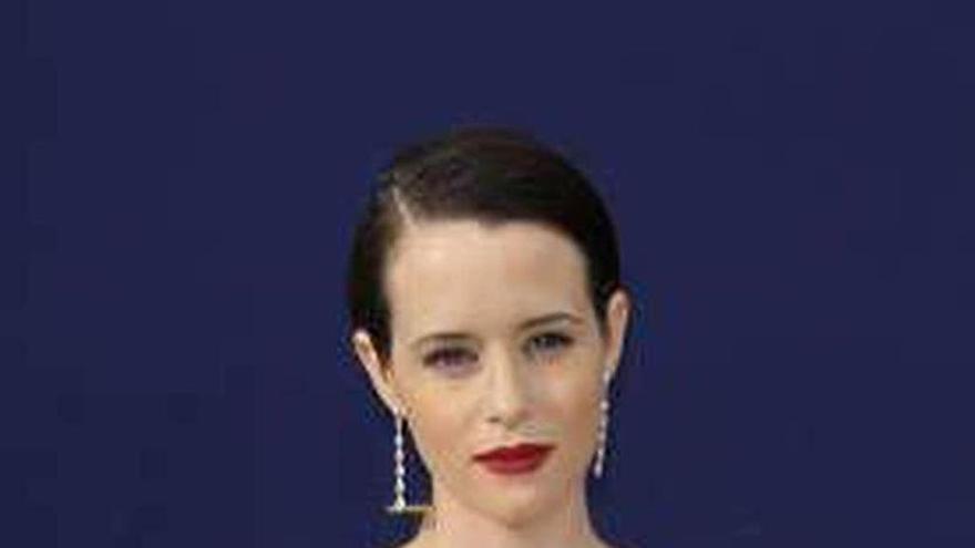 Claire Foy, en los &quot;Emmy&quot;. // Efe