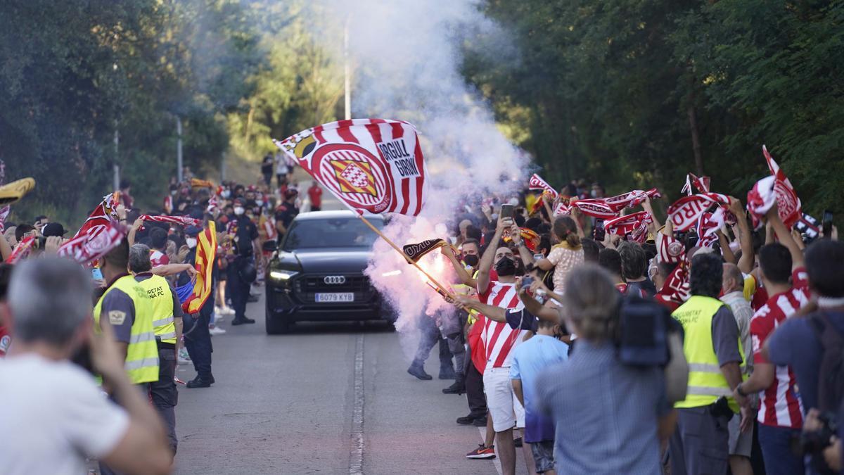 Així es viu la prèvia del Girona Rayo a Montilivi