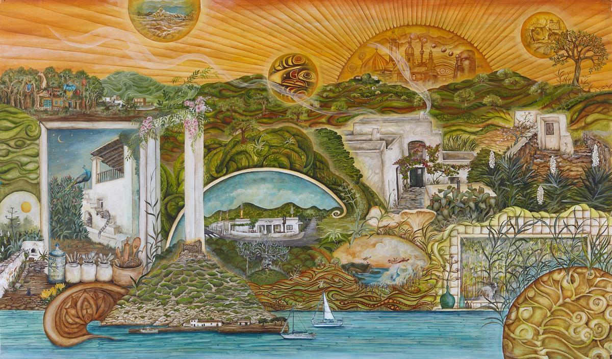 El cuadro de Ca Na Blaia.