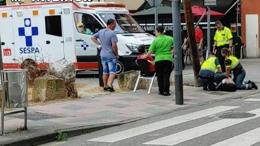 La Guardia Civil reanima a un mierense de 77 años que había sufrido un infarto en la calle