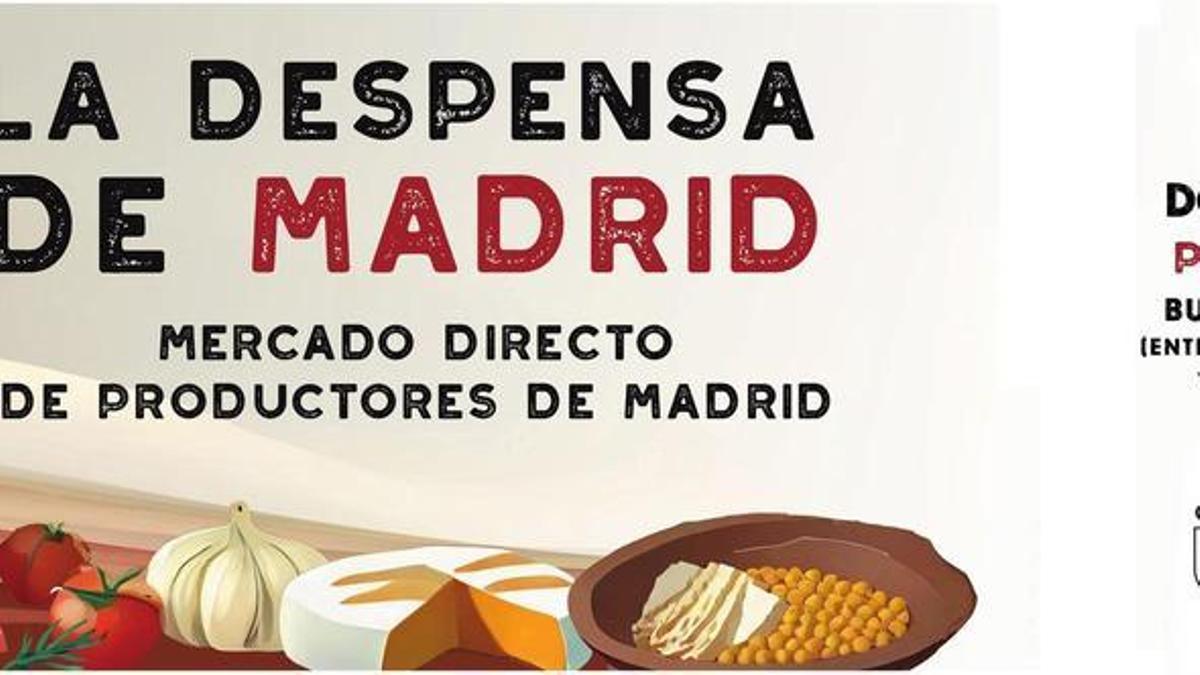 El mercado 'La Despensa de Madrid' llega este domingo a Pozuelo con productos de proximidad