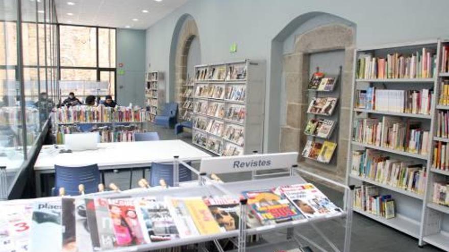 La biblioteca de Puigcerdà.