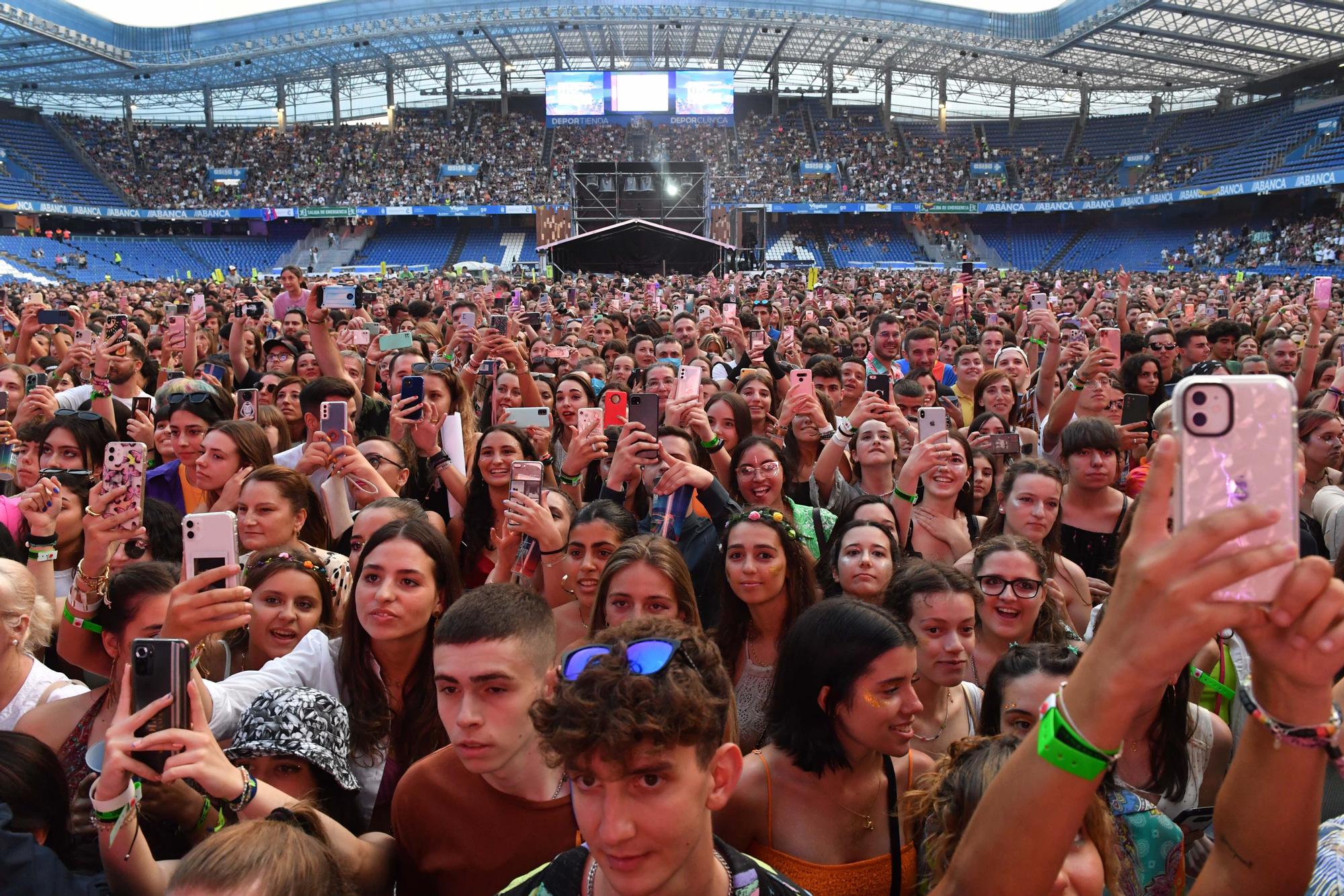 Riazor recupera los conciertos 29 años después con el Morriña Fest