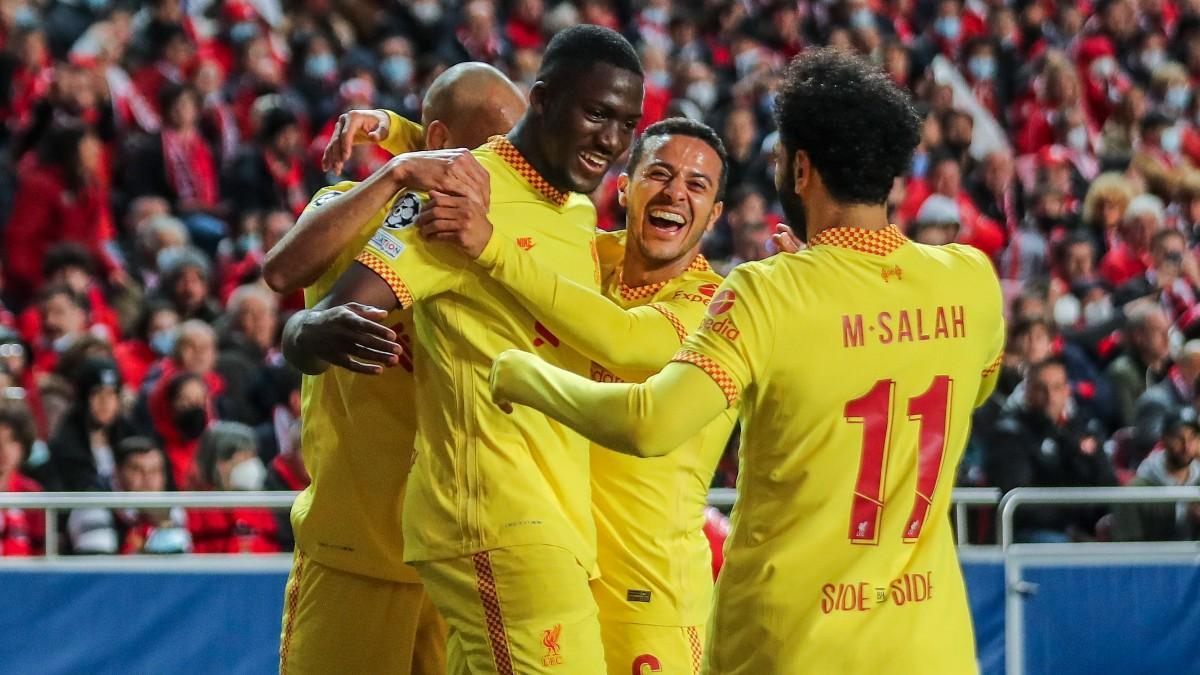 Resumen, goles y highlights del Benfica 1 - 3 Liverpool de la ida de los cuartos de final de la Champions League