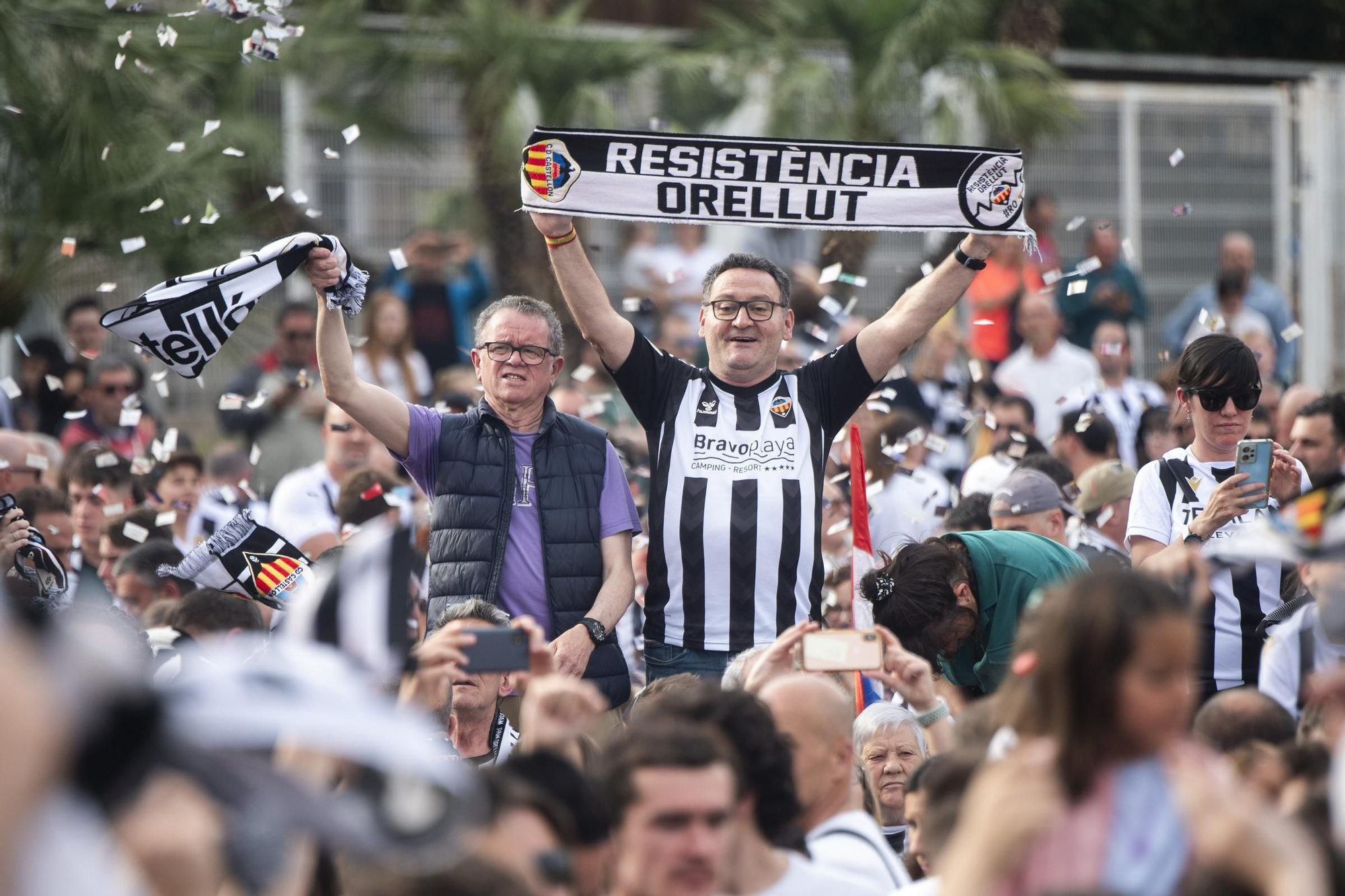 Así ha sido la celebración del ascenso del CD Castellón