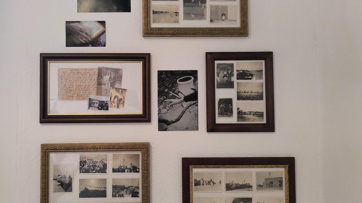 Uno de los paneles de la exposición