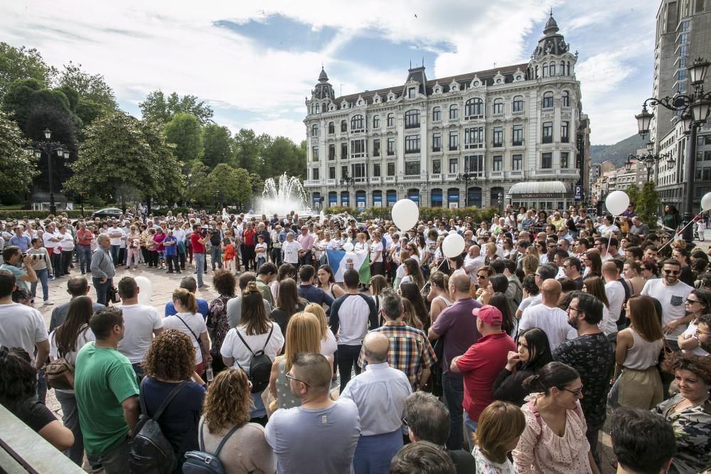 Concentración en Oviedo para pedir justicia para David Carragal