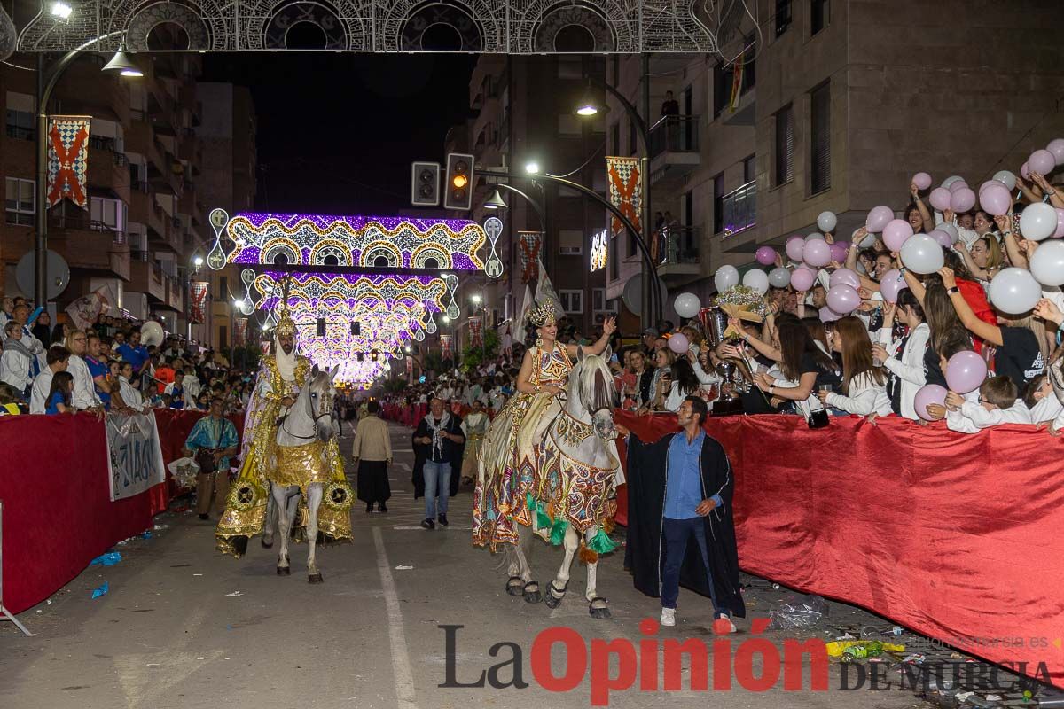 Gran desfile en Caravaca (bando Moro)