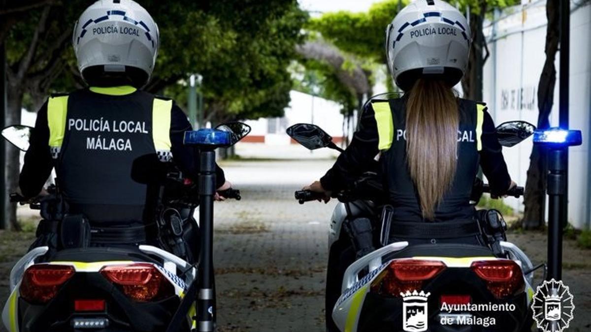 Policía Local de Málaga en una imagen de archivo
