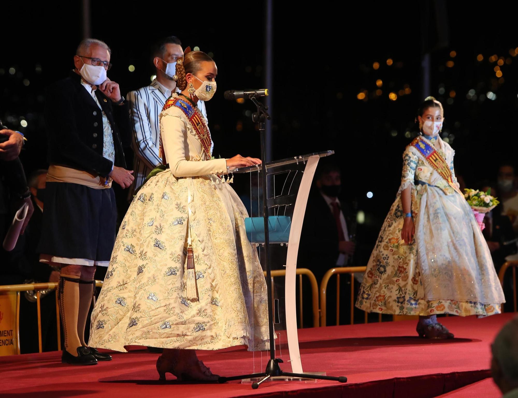 Inauguración de la Festa per a Tots de las Fallas de Especial con medidas de seguridad