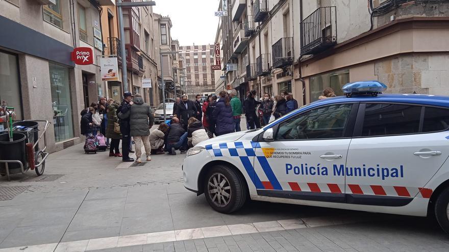 Una pelea callejera en Zamora se salda con un herido