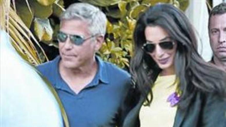 Clooney se casará en Italia con su novia