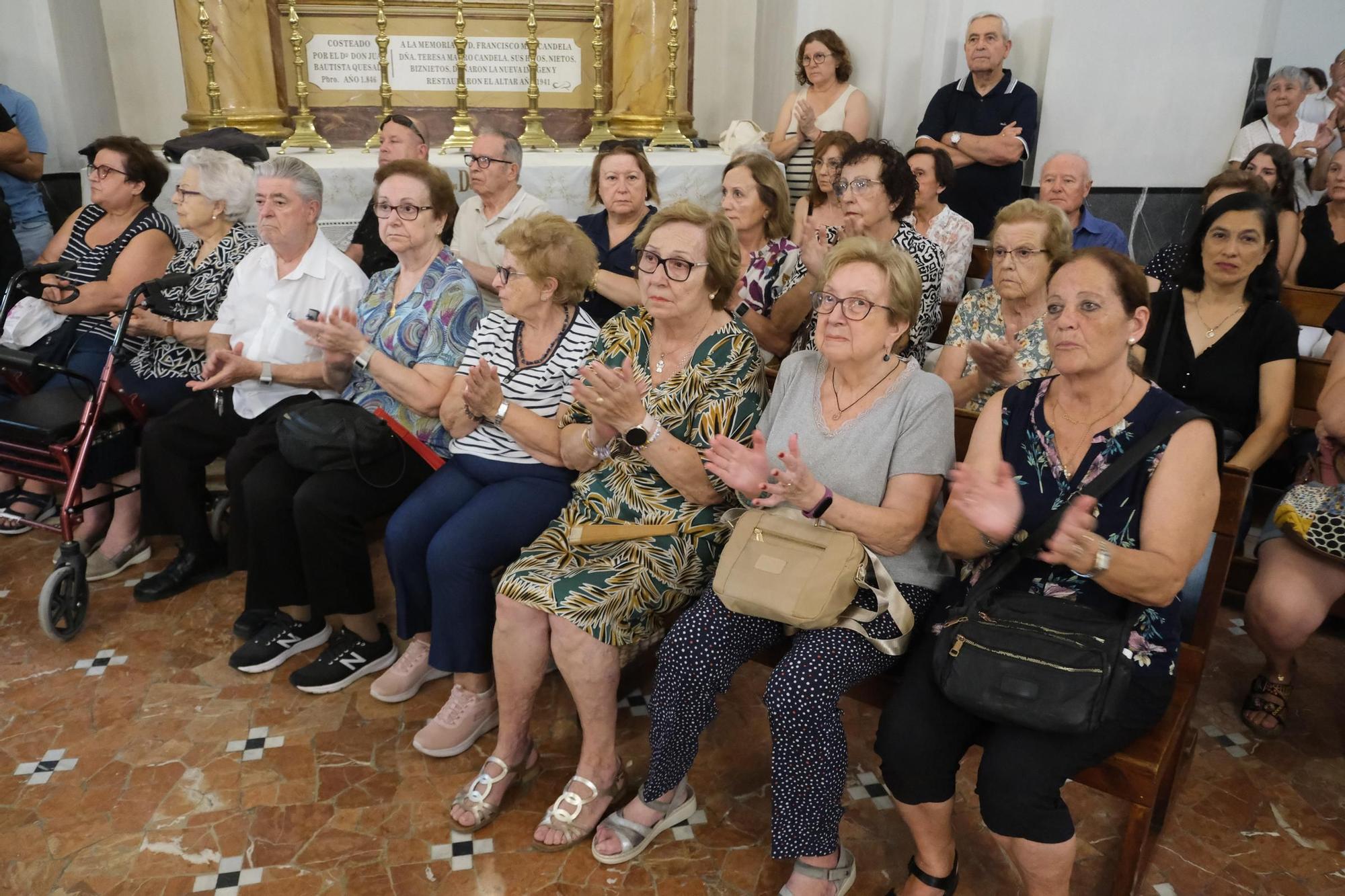 Así ha sido la presentación y bendición del restaurado Cristo de la Vida de Crevillent