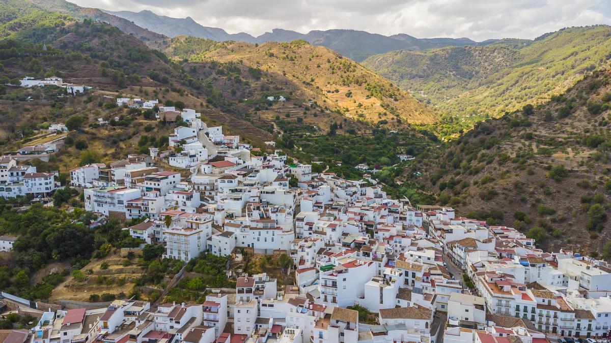 Vista aérea de Tolox
