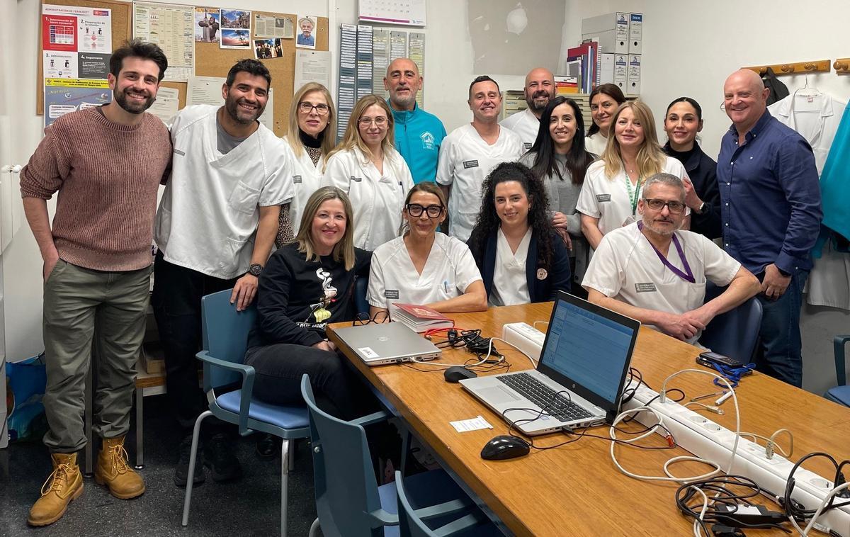 Personal del departamento de UHD de Elda