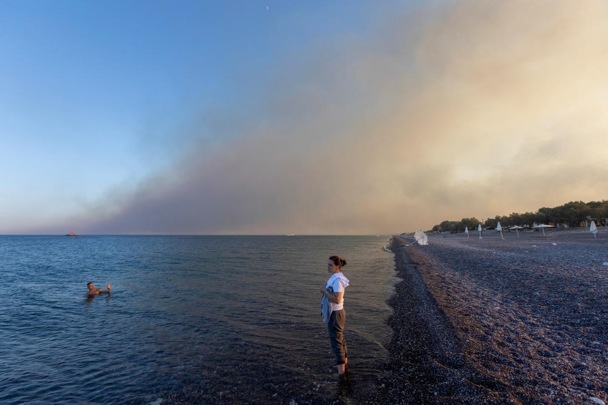 Los incendios forestales se han desatado en Grecia