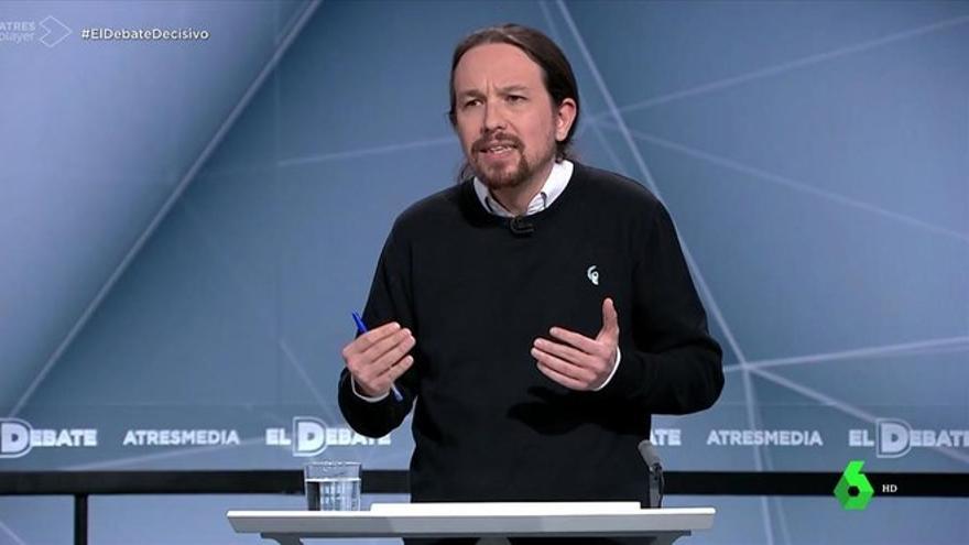 El mensaje oculto del jersey de Pablo Iglesias