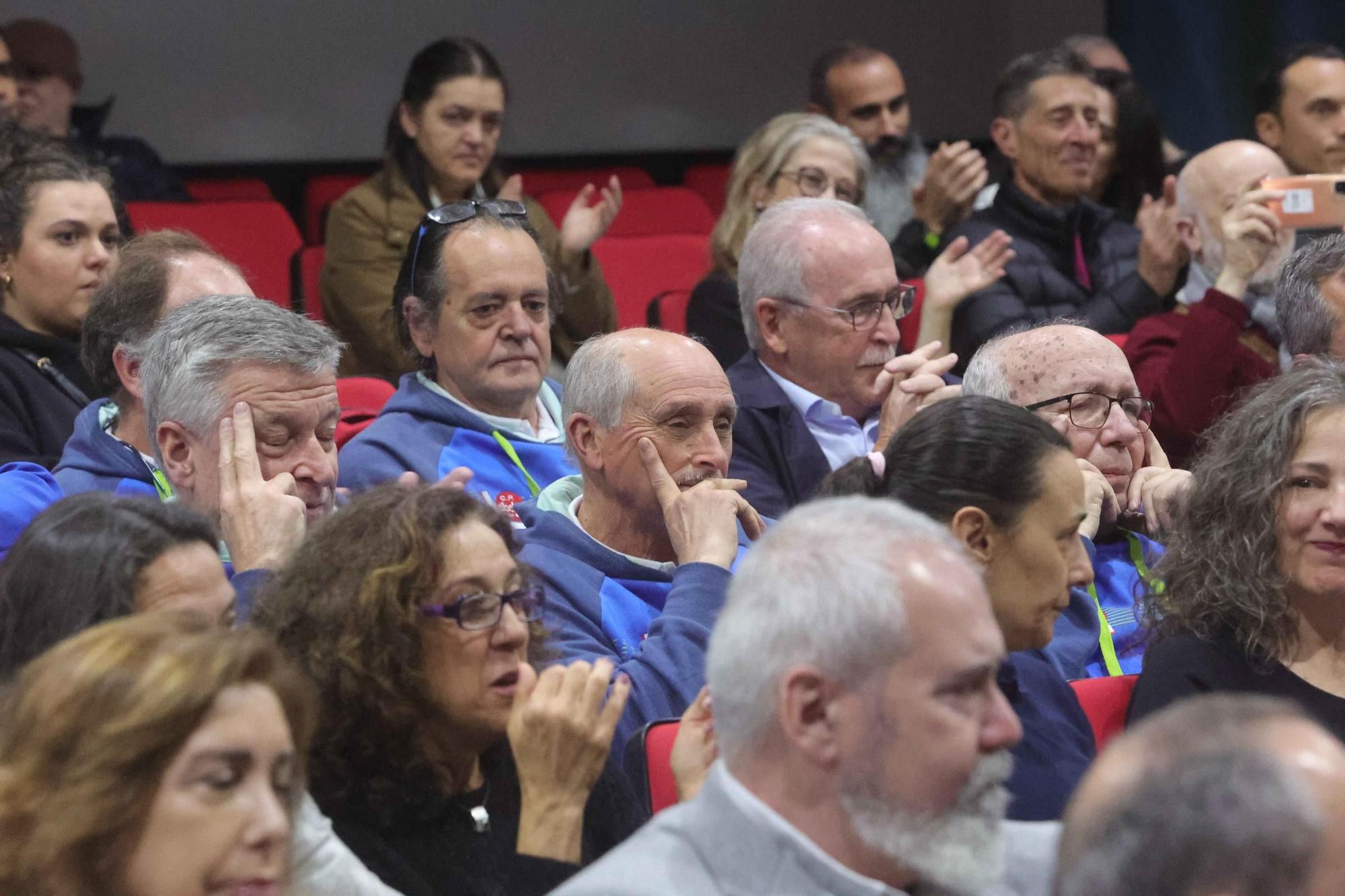 Homenaje a Alberto Areces en el INEF de la Universidade da Coruña