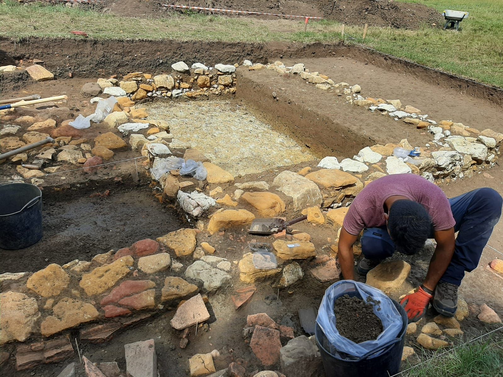 El yacimiento arqueológico Lucus Asturum, en Posada de Llanera: los expertos descubren que durante 400 años hubo población romana asentada allí