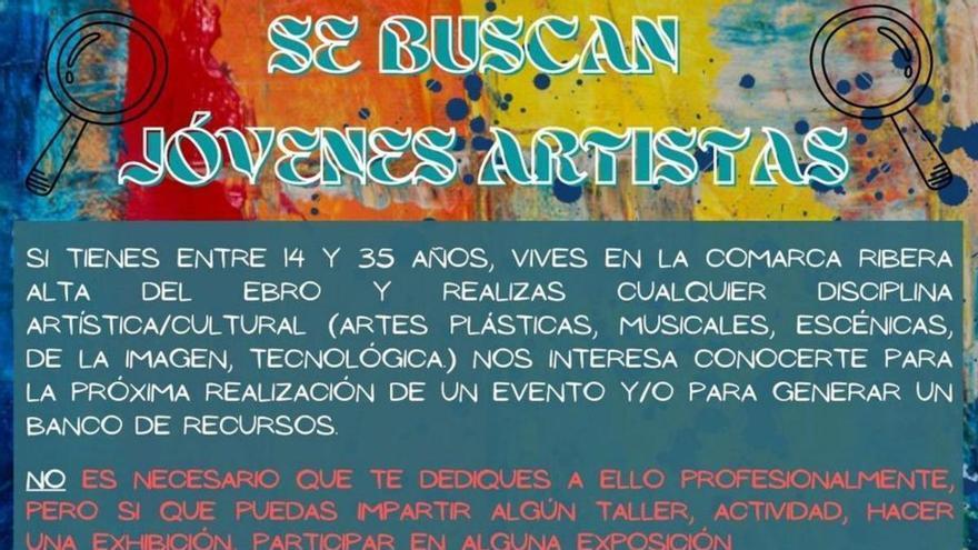 La Ribera Alta del Ebro busca jóvenes artistas. | SERVICIO ESPECIAL
