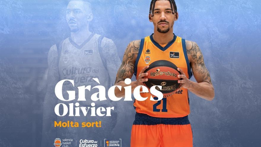 Desvinculación de Olivier Hanlan con Valencia Basket