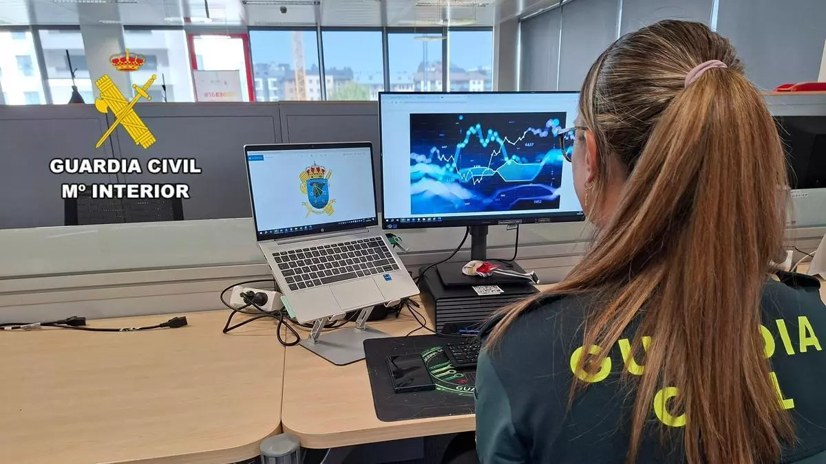 La Guardia Civil logra frenar una estafa de 46.300 euros con criptomonedas a un pontevedrés