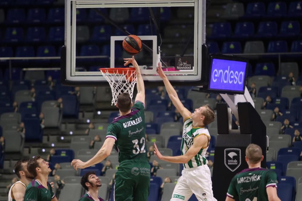 Partido de la Liga Endesa entre el Unicaja y el Real Betis