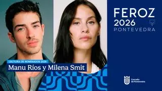 Los intérpretes Milena Smit y Manu Ríos anunciarán las nominaciones a los Feroz 2026 en Pontevedra