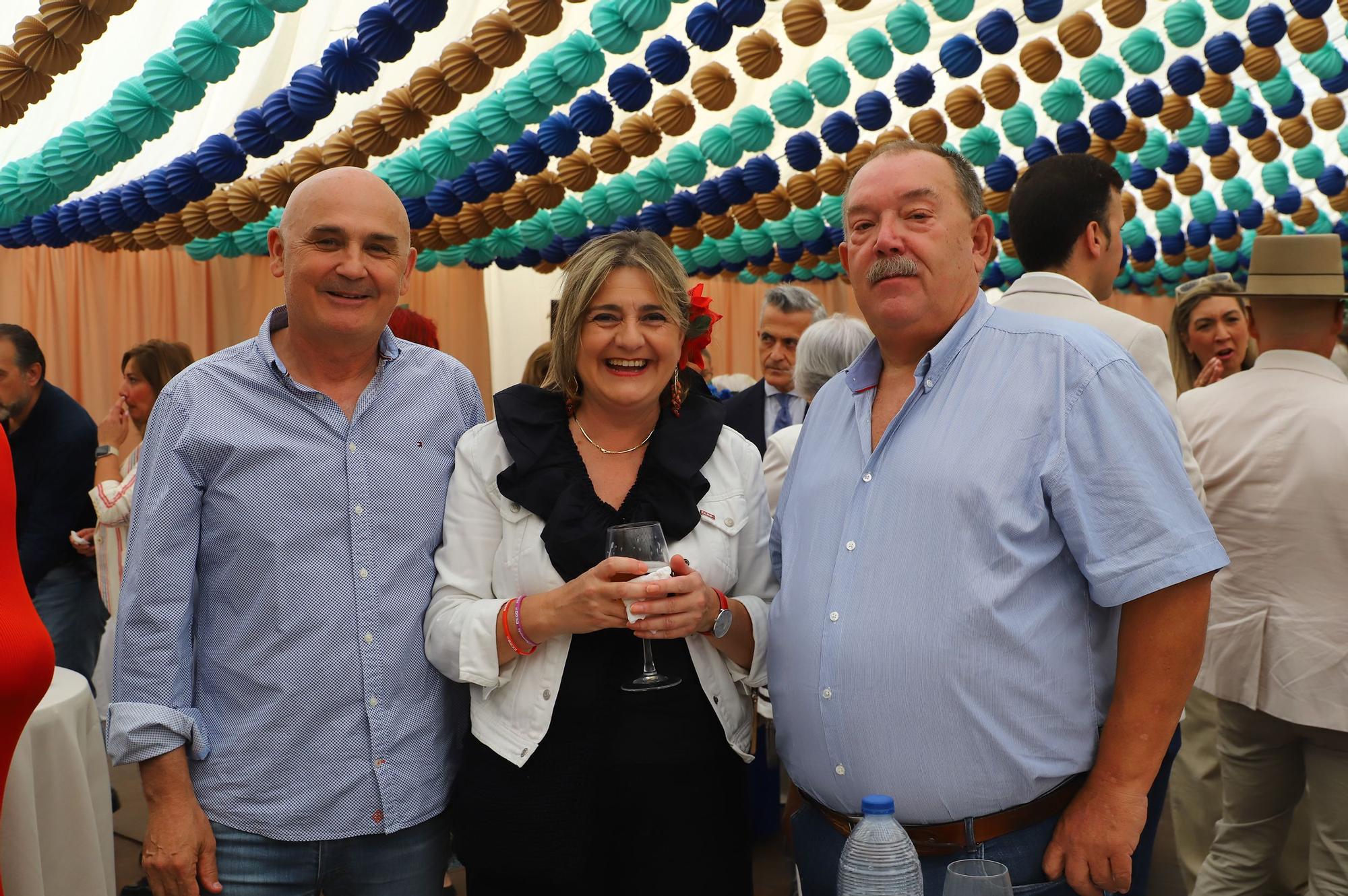 La recepción de Feria del Ayuntamiento de Córdoba en imágenes