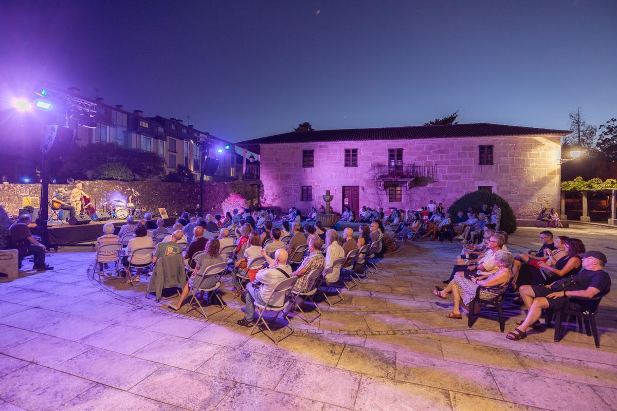 Jazz al aire libre en el Pazo da Peregrina de Bertamiráns