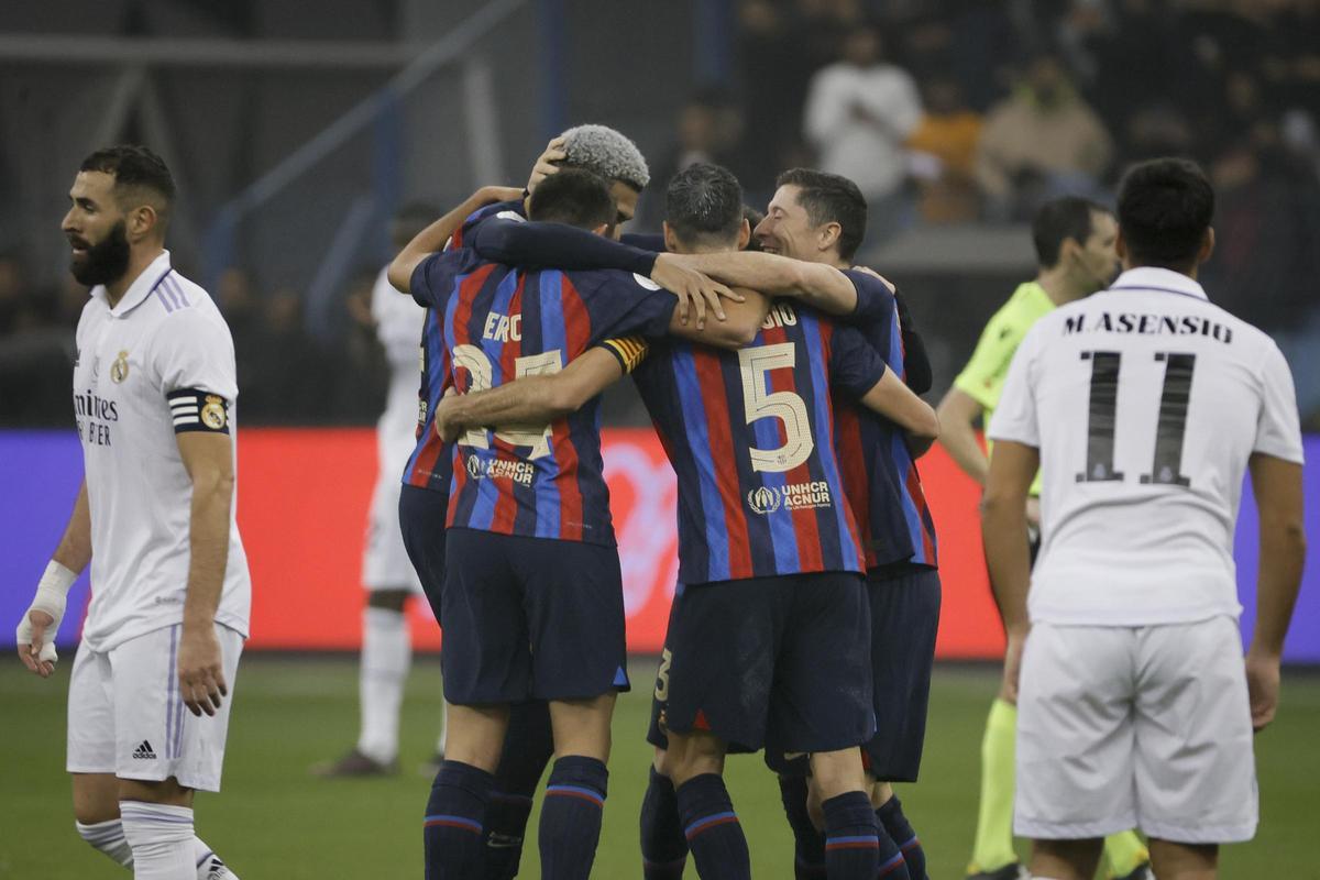 Final de la Supercopa de España: Real Madrid - Barcelona