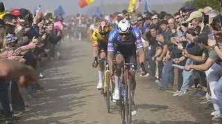 Van der Poel por el doblete en el "Infierno del norte", Lazkano y Cortina al combate