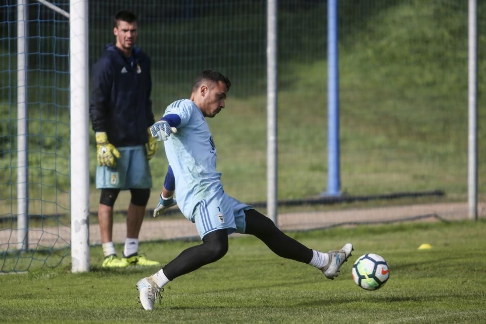 Entrenamiento del Real Oviedo