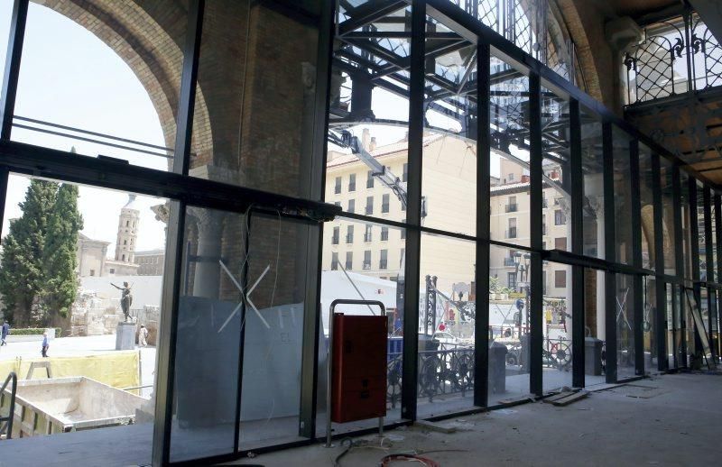 Las obras del Mercado Central avanzan