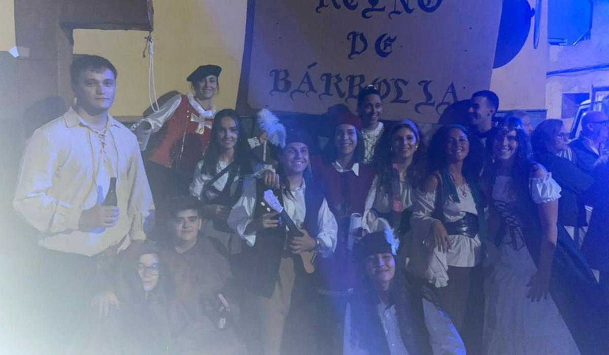 La mayor parte de las fiestas tuvo lugar en las calles del municipio.