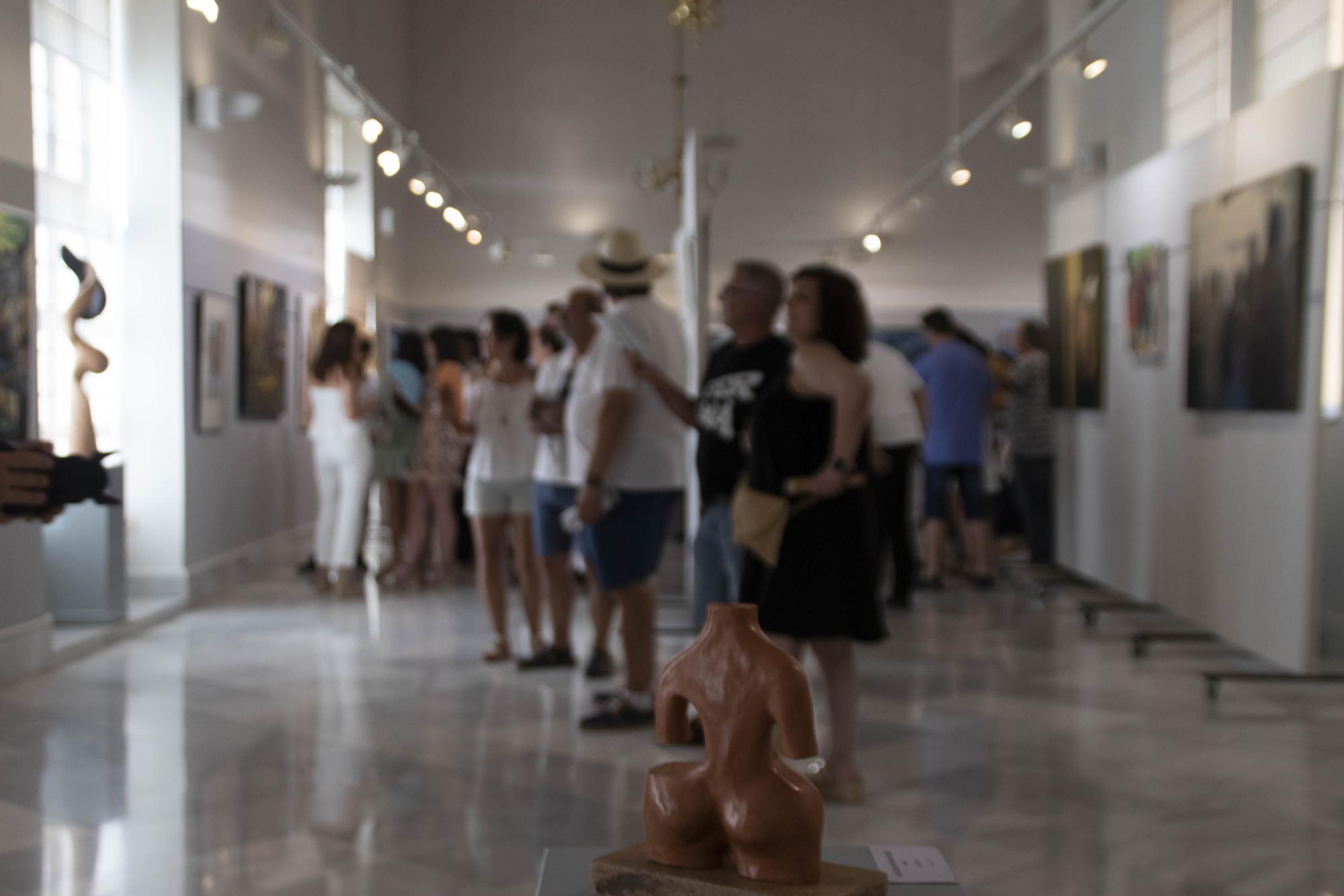 Inauguración de tres exposiciones en la Casa de la Cultura de Xàtiva