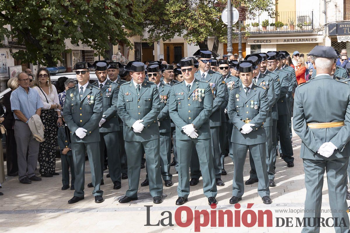 Así se ha vivido el día de la patrona de la Guardia Civil en Caravaca