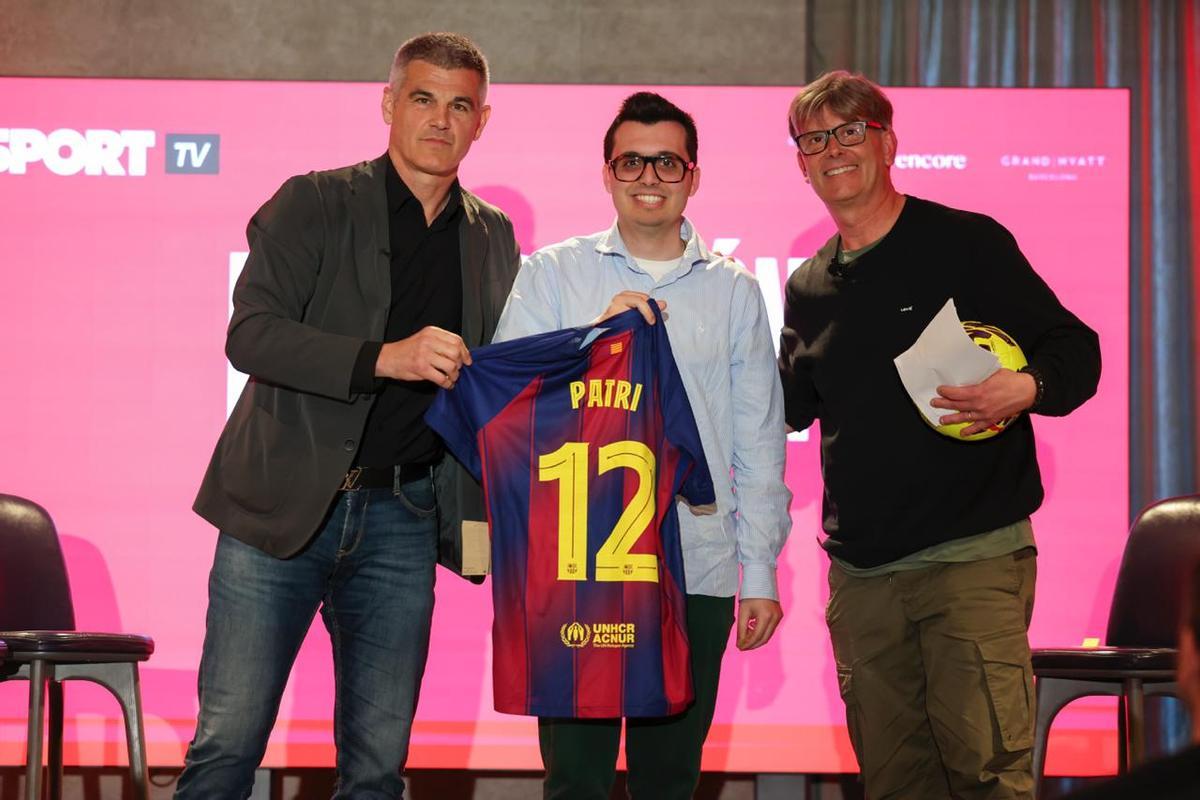 Enric Masip participó en la edición número 100 de La Posesión de SPORT