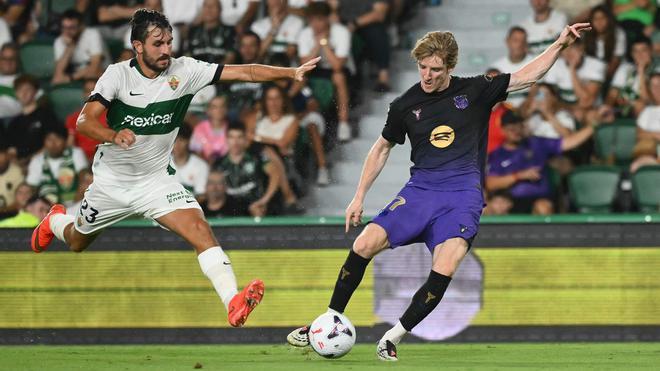 El Barça debuta en la Liga frente al Elche con goleada