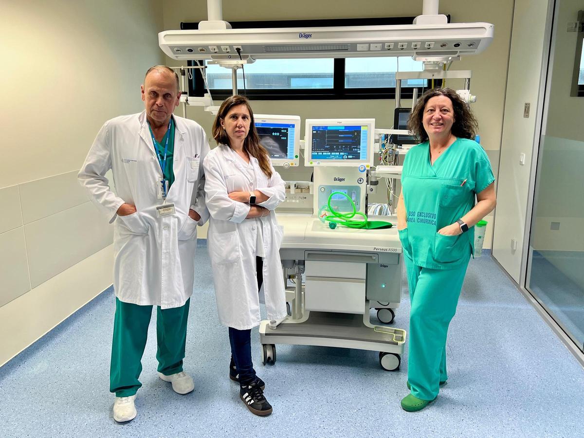 Rafael Pita-Romero, Mónica Mayo y María Reyes Ceresuela.