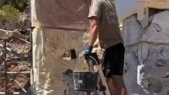 Vídeo del montaje de la fiesta en Sa Pedrera, Sant Antoni