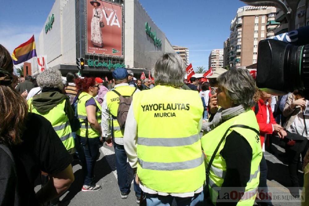 Manifestación del 1 de mayo en Murcia