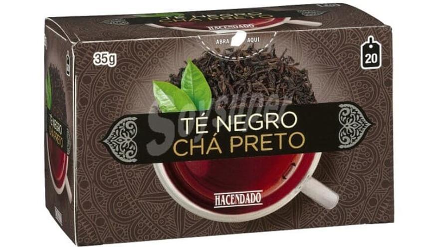 El té negro de Mercadona.