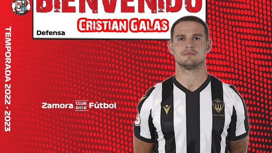 Cristian Galas llega al Zamora CF en calidad de cedido