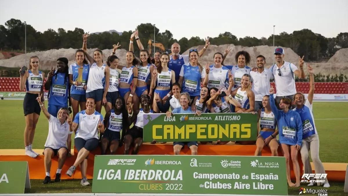 El Diputación Valencia Club de Atletismo celebra una de sus últimas Ligas Iberdrola, en 2022